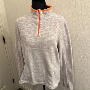 Women's Fleece Forclaz 50 - Mottled White Print